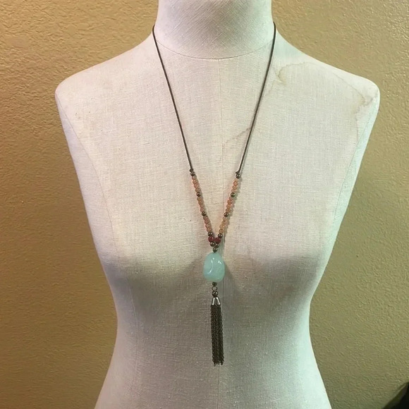 Natural Stone‎ Necklace - Picture 1 of 3